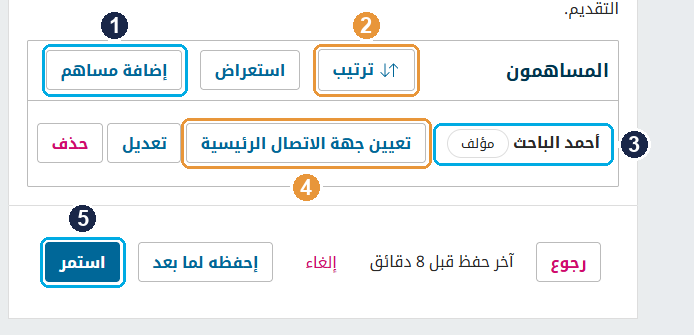 صورة: قائمة المساهمين